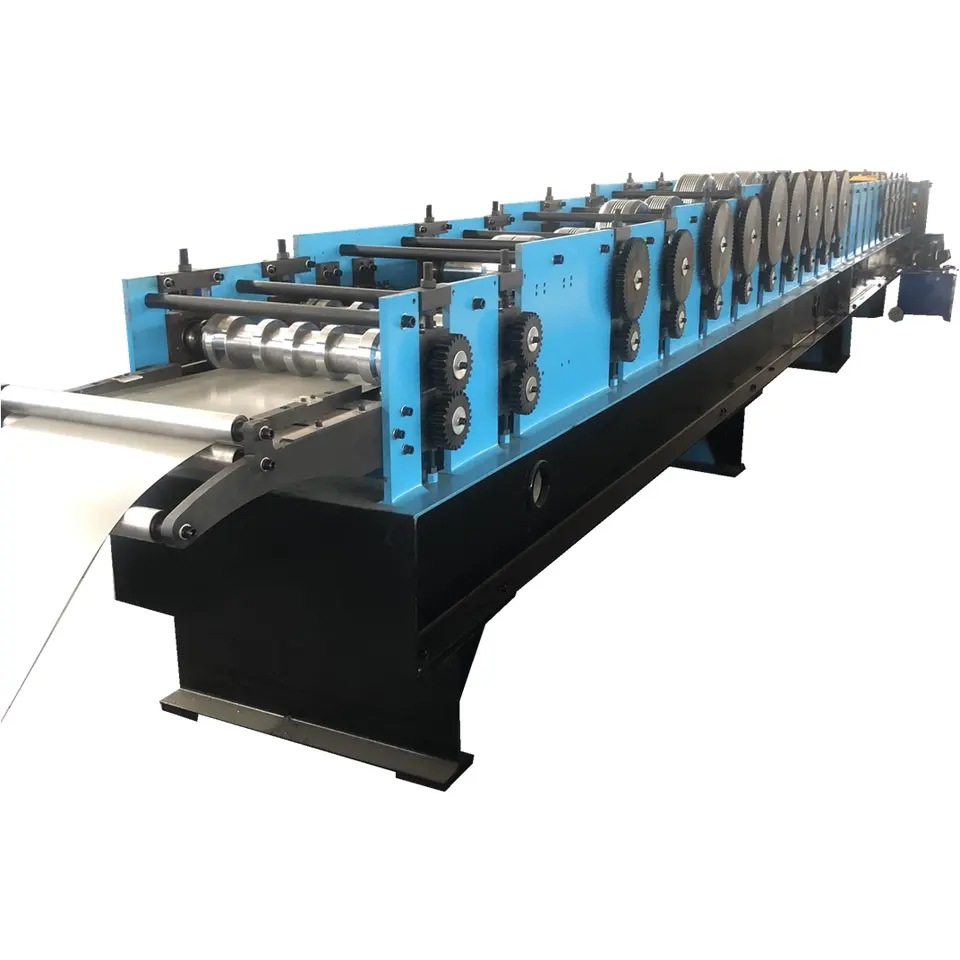 ZTRFM Rain Gutter Downspouts making machine Downpipes Elbow roll forming machine