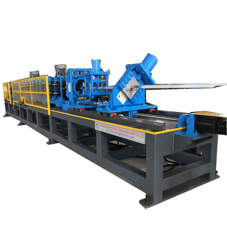 Light duty galvanized metal steel C stud and U track system drywall manufacturing making machine