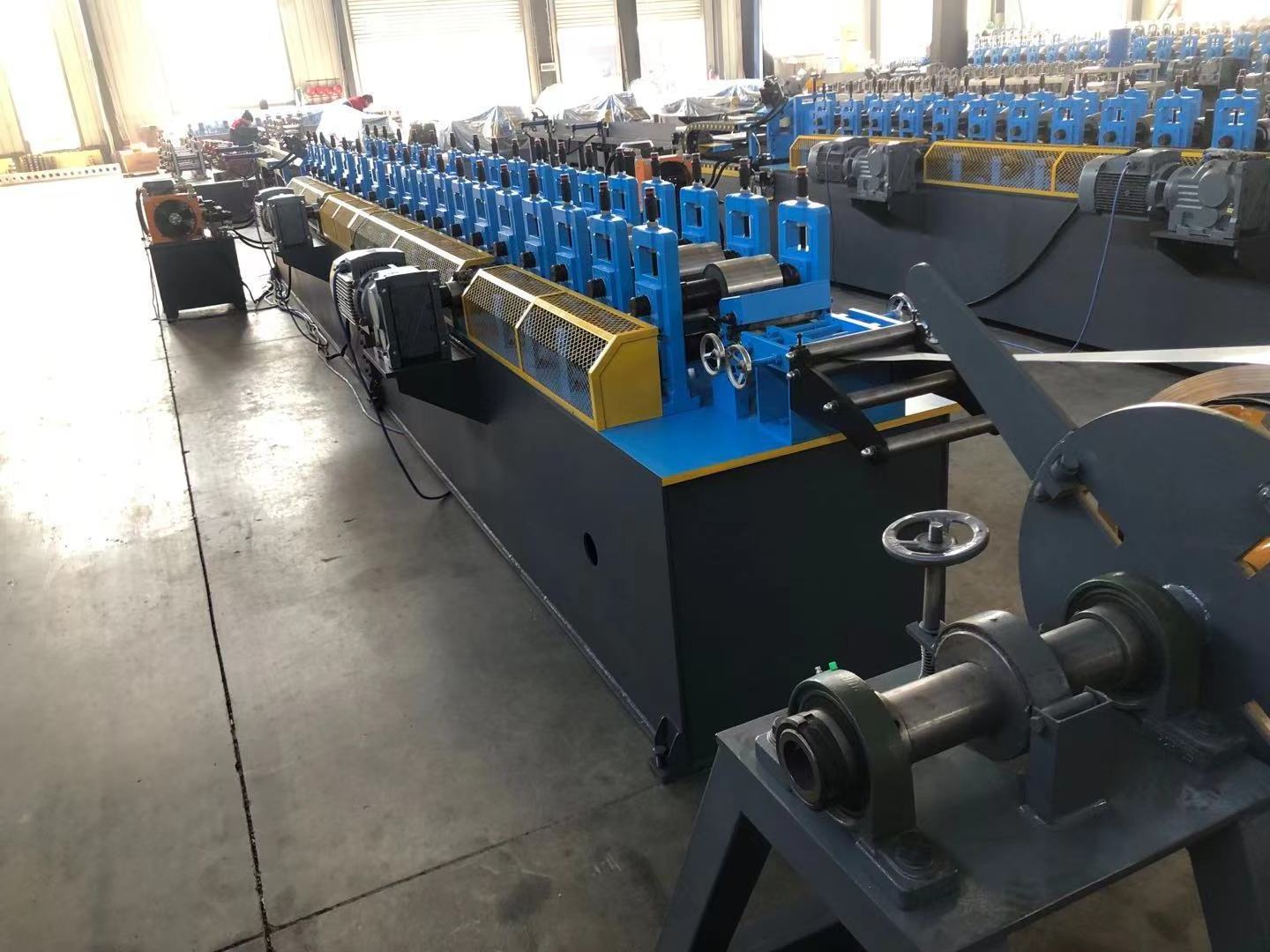 ZTRFM OEM ODM CUSTOMIZED USA fully automatic Pre-painted Steel T-Style F5 drip edge roll forming machine