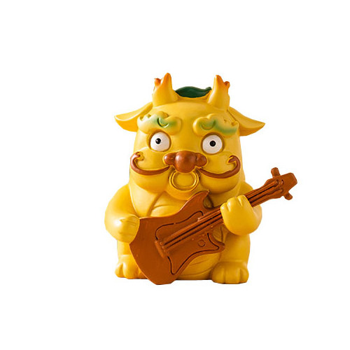 Wholesale Chinese Fengshui statue Cute dragon figurine decoration for kids toys gifts