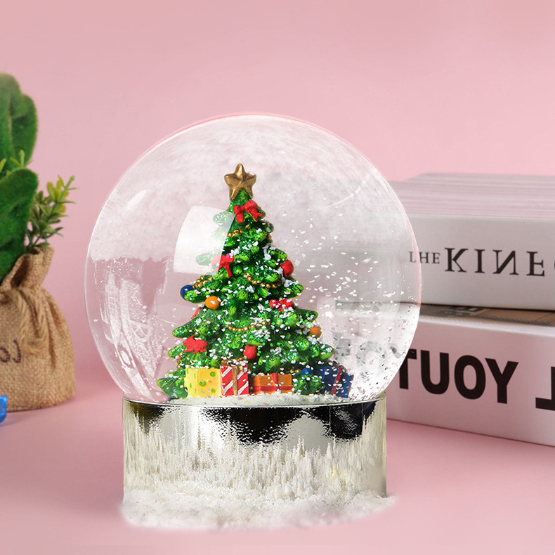 Souvenir Resin Dancing Couple Wholesale Mini Photo Ballerina Glass Church Christmas Custom Empty Snow Globe for Valentine Gift