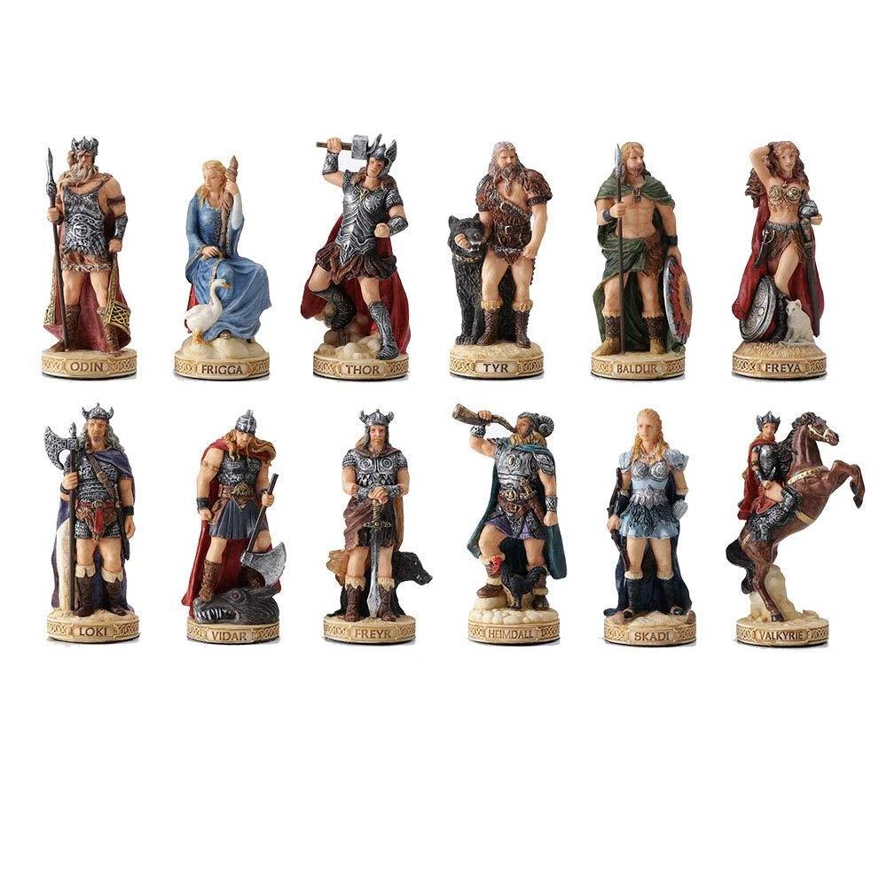 Custom Poly Resin Crafts Norse Gods Figurine for Home Decoration