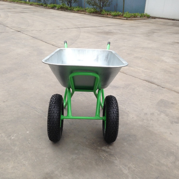 WB6532 Cheap Price Wholesale Tools Metal Two Wheel Cheap Wheelbarrow