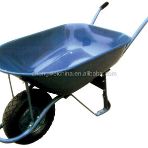 Garden Tool Cart Trolley Wheelbarrow Wb7403 Rubber Wheel Barrow