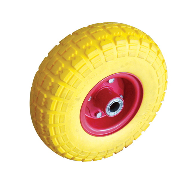 Trolley natural rubber quality small pneumatic wheels and tyres for hand trolley