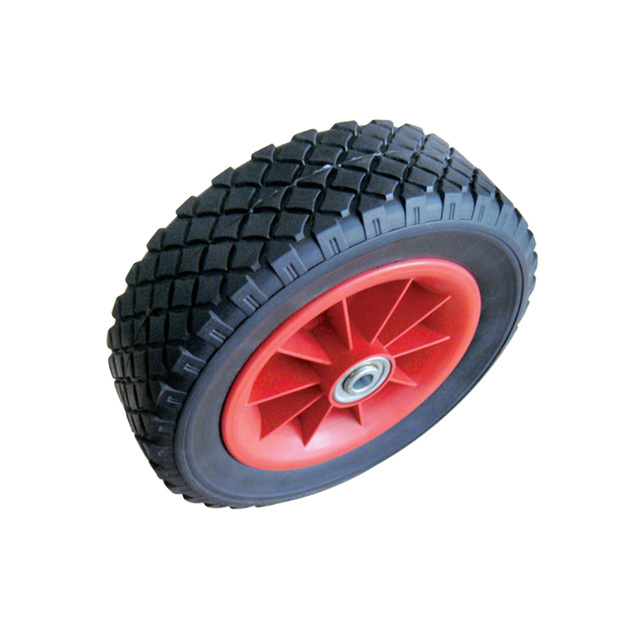 Trolley natural rubber quality small pneumatic wheels and tyres for hand trolley