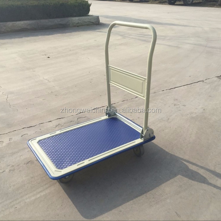 300KG Heavy Duty Platform Trolley Hand Truck Foldable Cart PH300