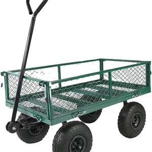 Wire Mesh Garden Wagon Tool Cart TC1840A