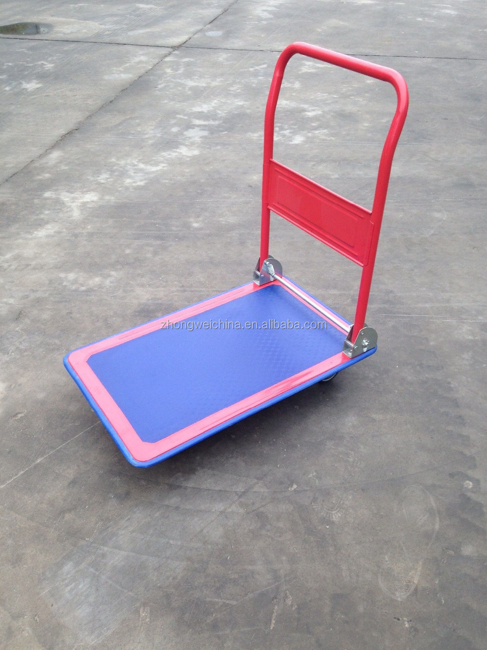 300KG Heavy Duty Platform Trolley Hand Truck Foldable Cart PH300