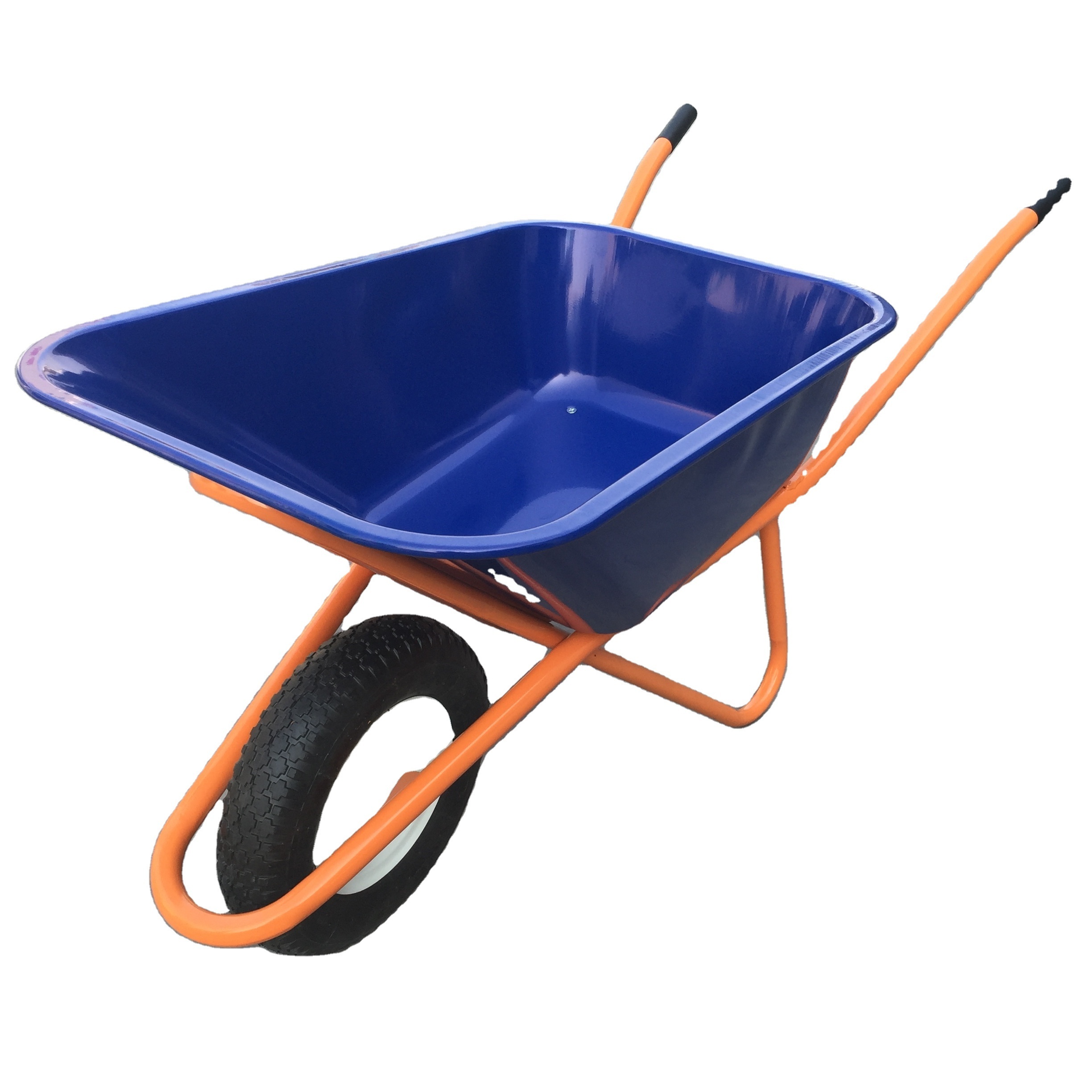 Heavy duty hot sale wheelbarrow WB6414 with PU WHEEL