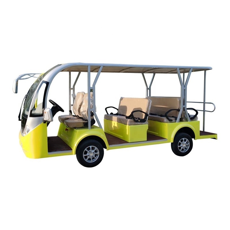 Low-Carbon Lifestyle Black New Energy Vehicles  8-Seater Golf Carts Customized Colors Pure Electric Car With High Performance