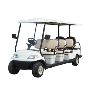 Good quality China Factory 4 seats Electric Golf cart Club Car Motorized Golf Carts NEV Battery electric vehicles for sale