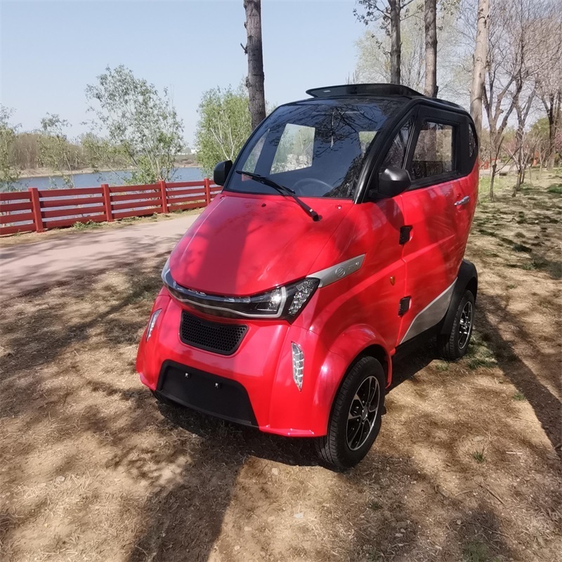 2023 New Energy China Car 2 Seater Low Speed Mini Electric small Cars Solar Powered Adult Car for sale