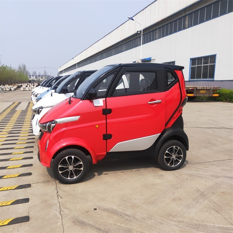 2023 New Energy China Car 2 Seater Low Speed Mini Electric small Cars Solar Powered Adult Car for sale