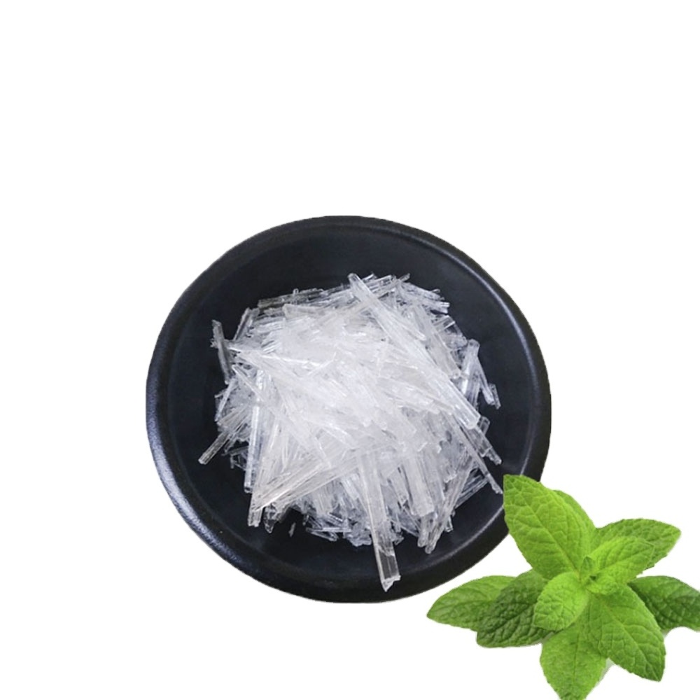 Pure natural Menthol Crystal Powder 99% Menthol Camphor Eucalyptus Oil Borneol bulk