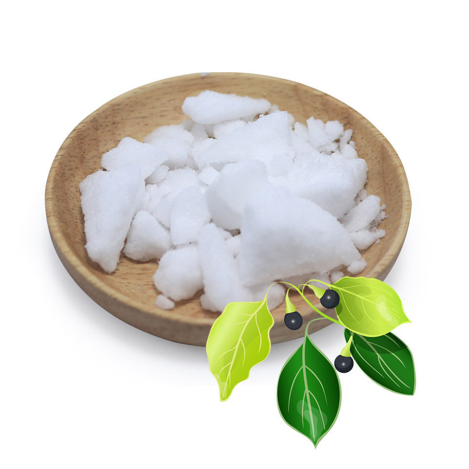 Menthol Crystal Powder 99% Menthol Camphor Eucalyptus Oil Borneol For Pharmaceutical