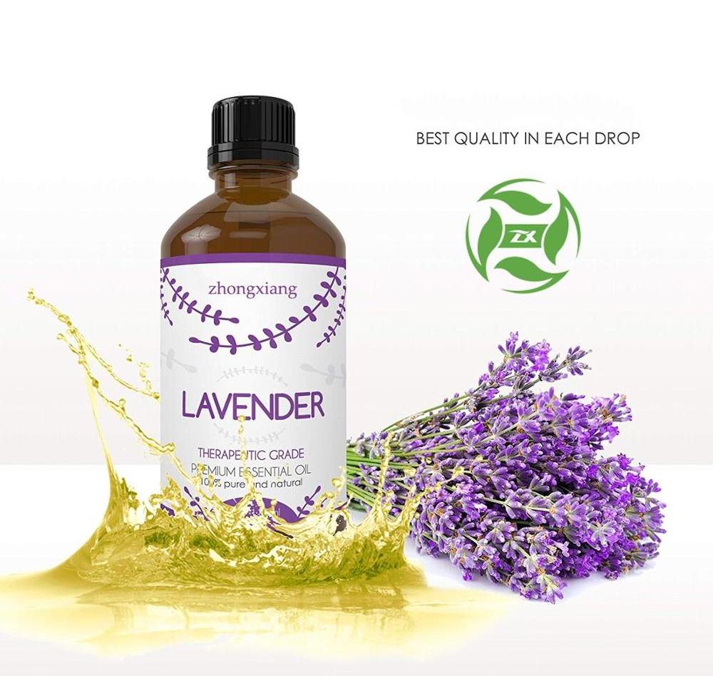 Factory direct wholesale lavender oil with bulk price 100% pure natural Lavandula angustifolia oil for aromatherapy and diffuser