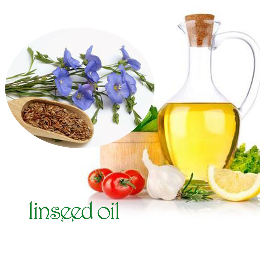 China Manufacturer Factory Supply cold pressed Natural bulk linseed oil