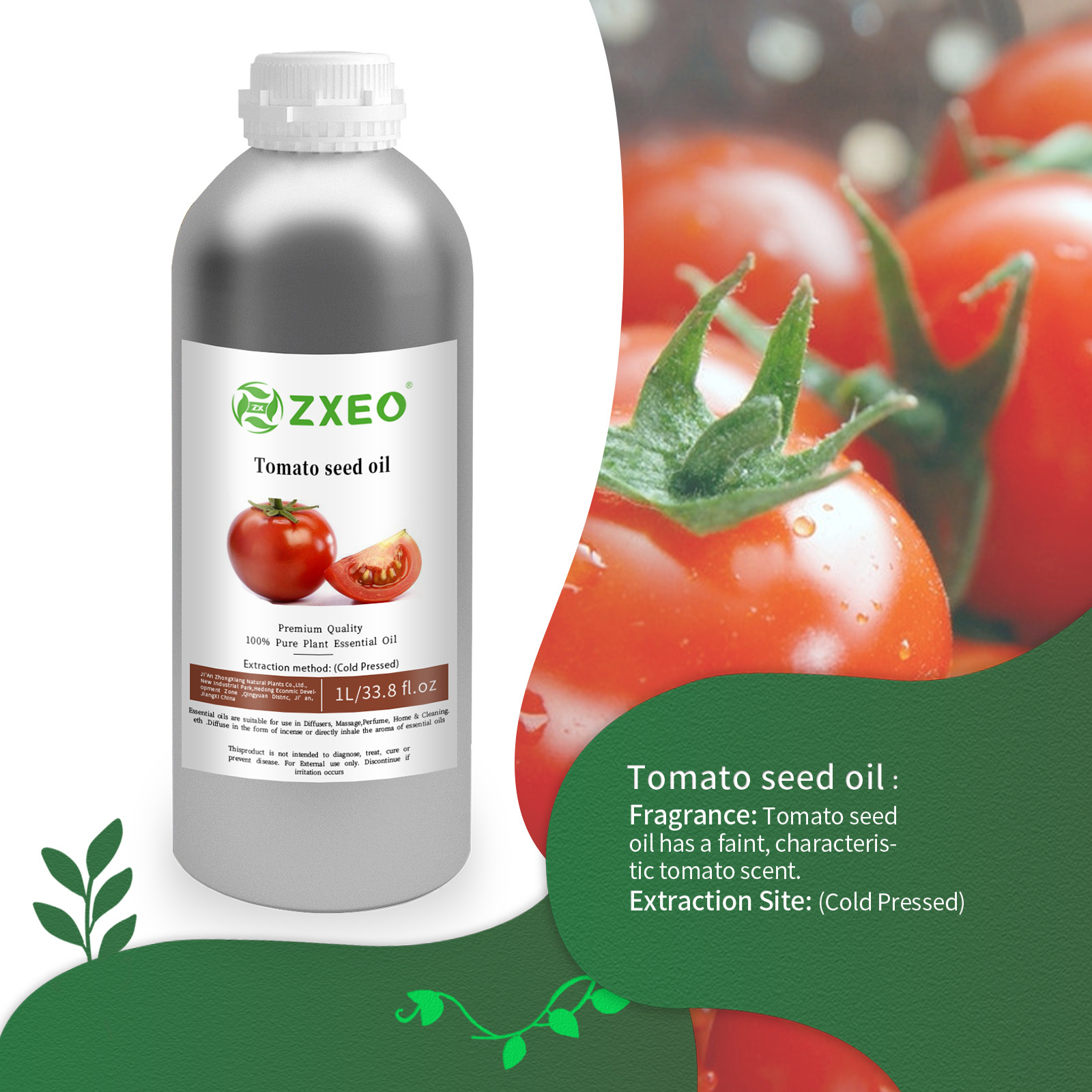 100% Organic Pure & Natural Tomato Seed Oil for Sale