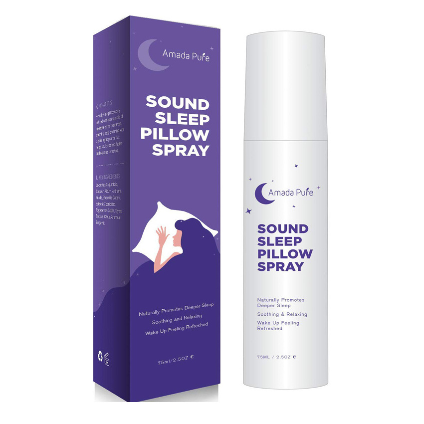 Factory Supply Private Label Natural Linen and Room Spray Pillow Linen Mist, and Fabric Spray. Aromatherapy Spray for Relaxation