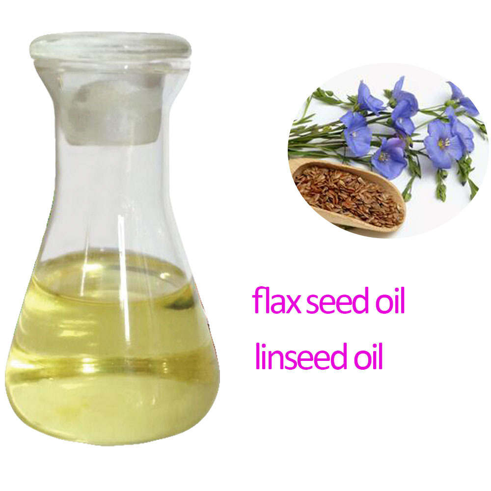 China Manufacturer Factory Supply cold pressed Natural bulk linseed oil