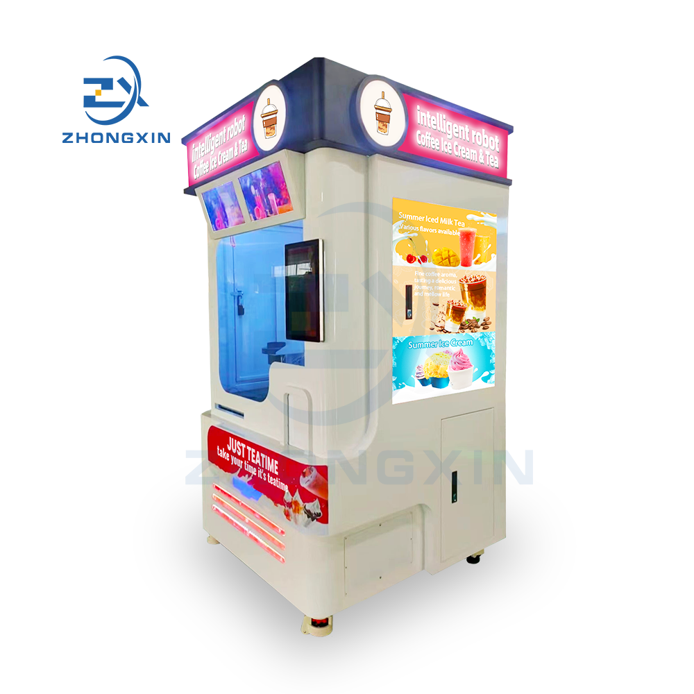 Coffee Kiosk Mobile bubble Milk Tea Kiosk For Sale drinks Kiosk vending machine