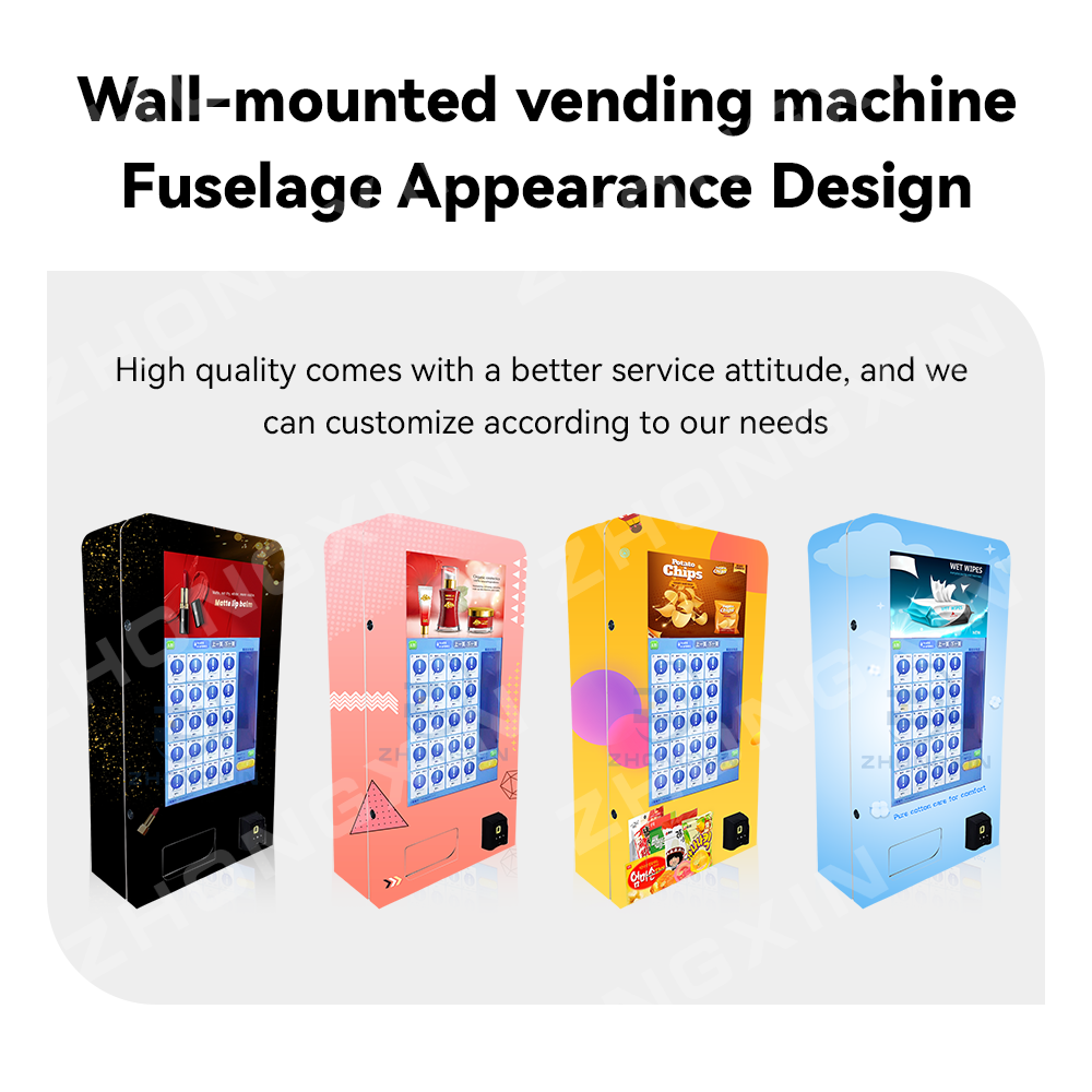 Zhongxin Cosmetic Lashes Wholesale Vendor Cosmetics Combo Vending Machine For Makeup