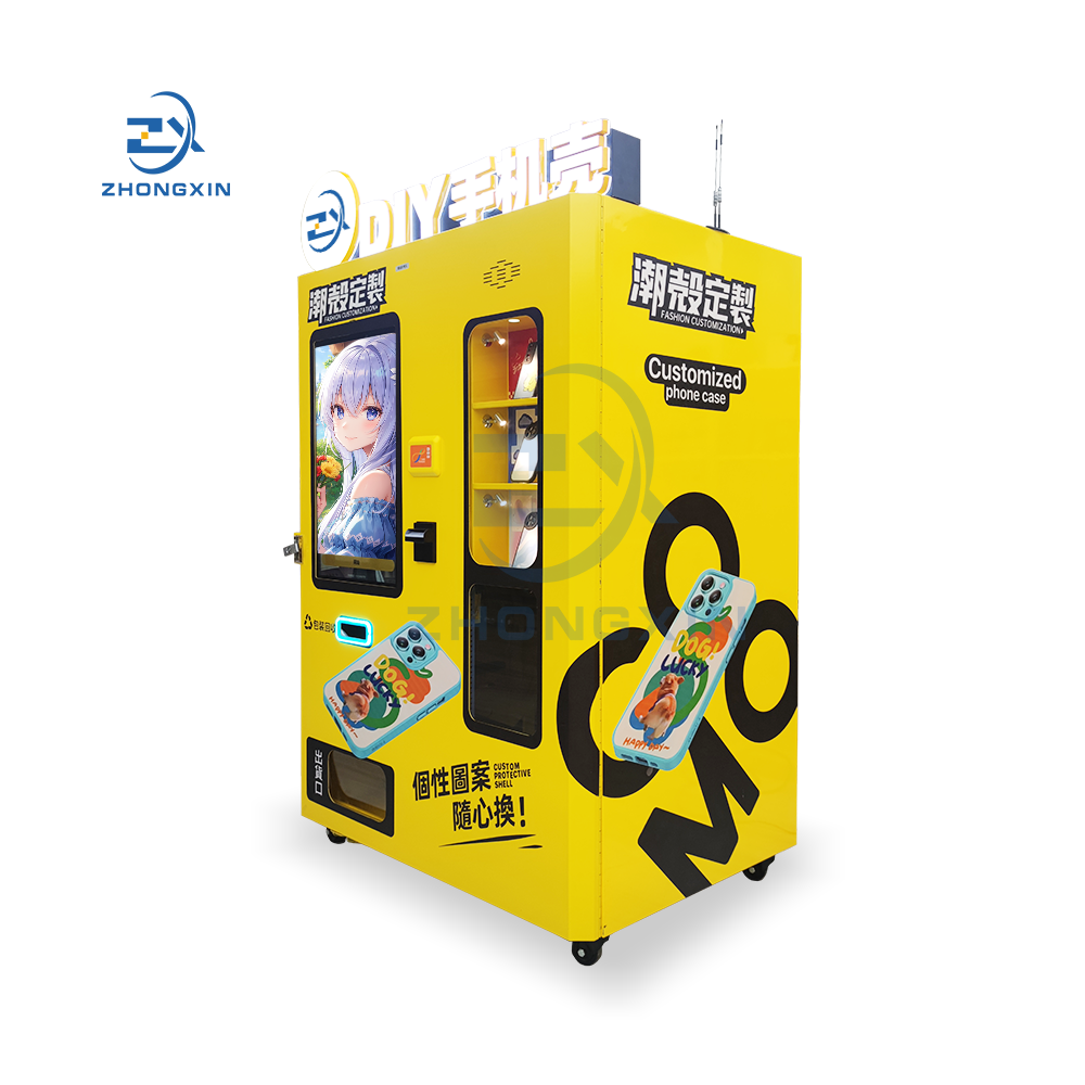 3D phone case printing vending machine photo booth print picture