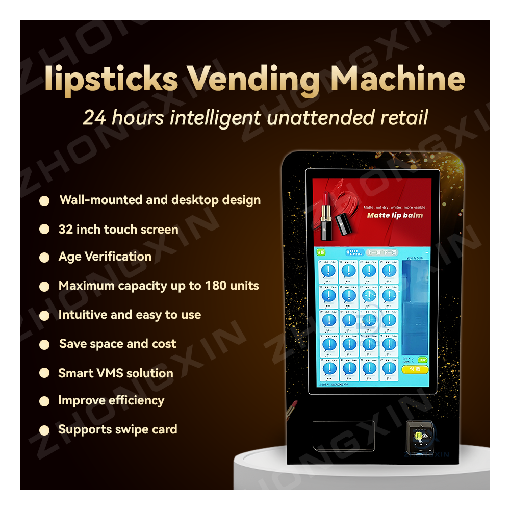 Zhongxin Cosmetic Lashes Wholesale Vendor Cosmetics Combo Vending Machine For Makeup