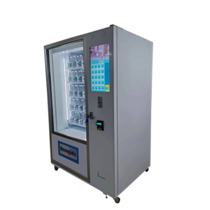 Refrigeration with lifting table automatic food and beverage wine red wine vending machine