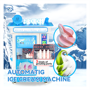 New Style Intelligent Soft Serve Ice Cream Vending Machine