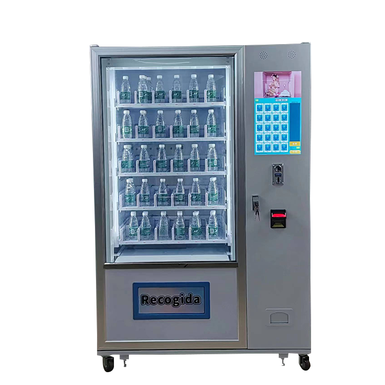 Refrigeration with lifting table automatic food and beverage wine red wine vending machine