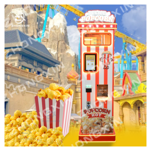 Wholesale Price Cinema Big Electric Automatic Popcorn Maker Popcorn Vending Machine