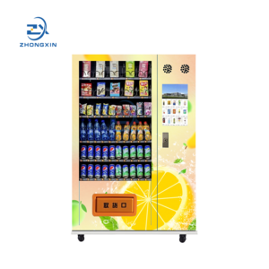 Soda Vending Machine Hot Selling 24 Hours Large Capacity Automatic Combo Snacks Drinks Food