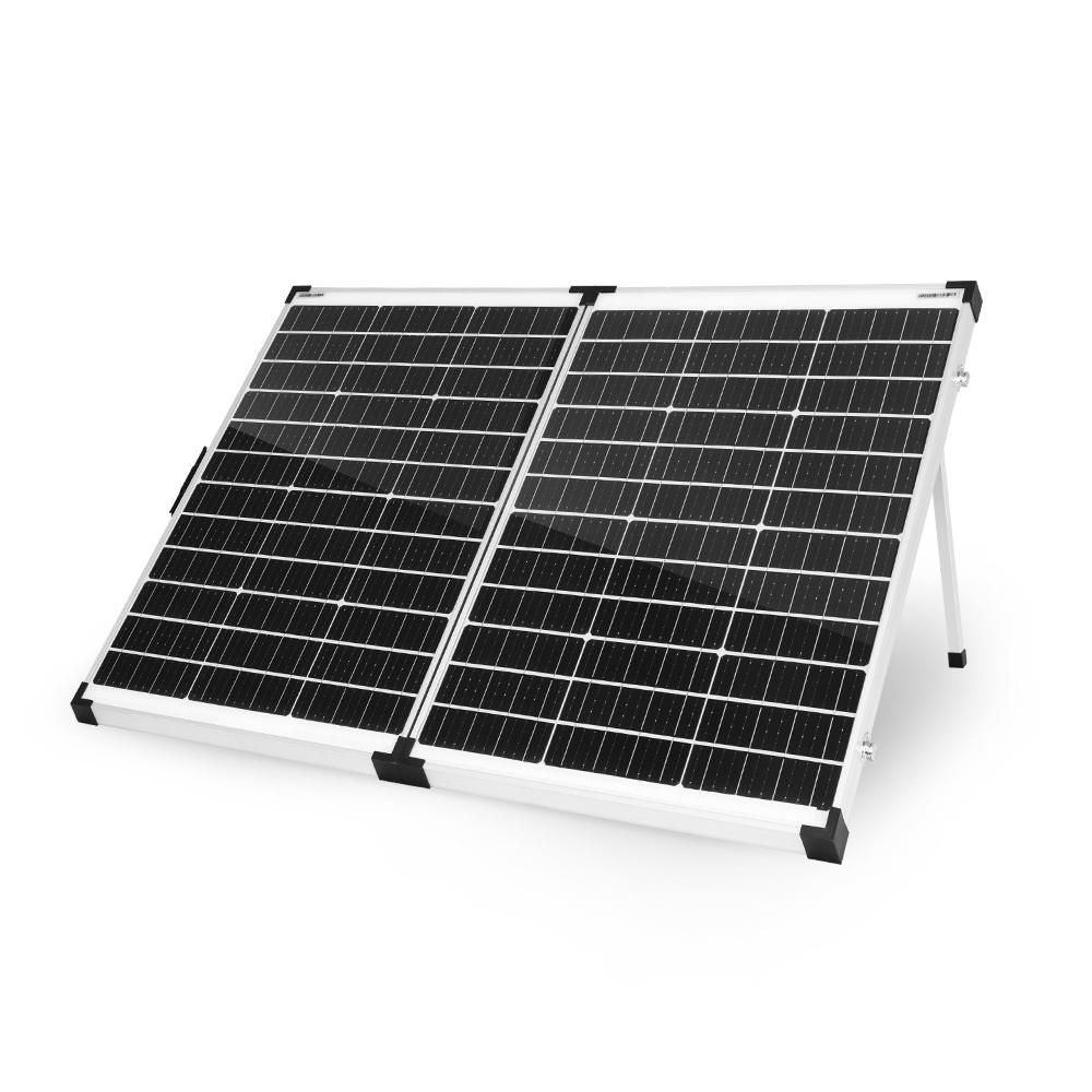 110W 12V Mono Portable Battery Charge Camping Foldable Solar Panel for RV