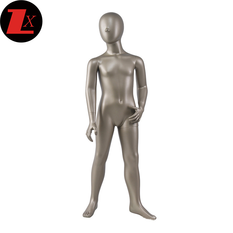 2024 Hot Sell Plastic Fiberglass  Durable Multifunctional Children's Full Body Coat Display Stand Mannequin