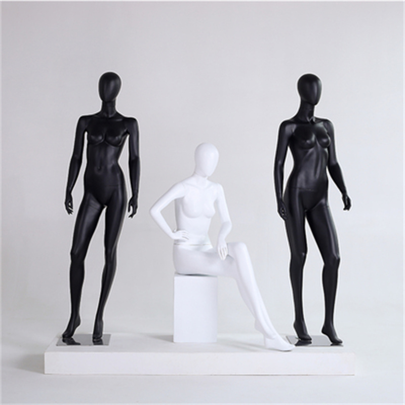 Wholesale white color plastic  female mannequins full body for  dummy  mannequin