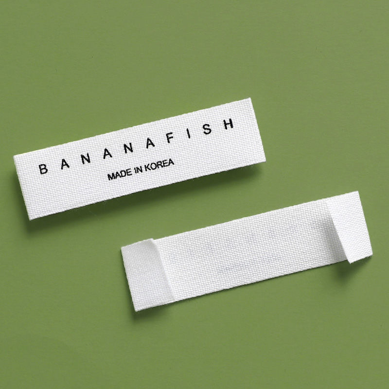 Eco-Friendly Custom Brand Name Logo Embossed Recycle Design Label Maker for Clothing Brand Woven Custom Clothing Labels