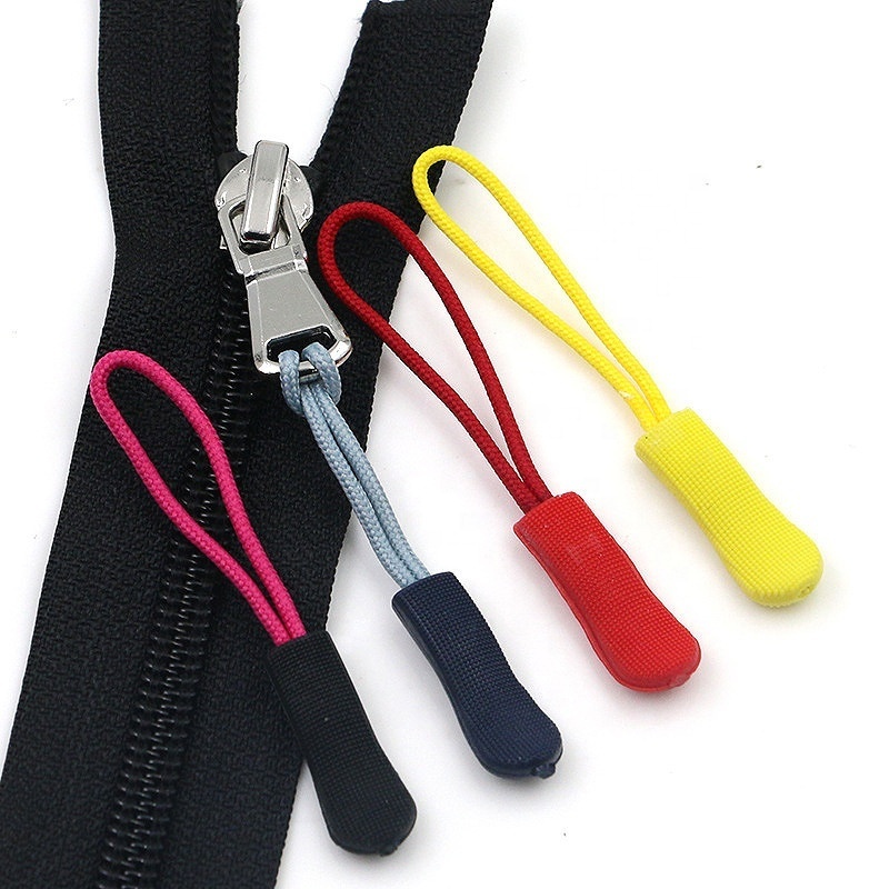 Backpack Accessories Backpack Zippers Zip Cord Jacket Puller Replacement Slider Zipper Puller for Bag Tent Cloth