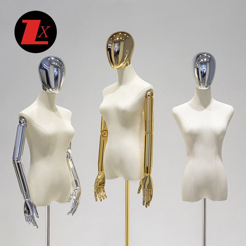 Low MOQ Custom Mannequins Female Body Mannequin Head With Shoulders For Lash Extensions Clothing accessories