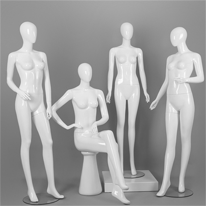 Low MOQ Custom Stand custom white female full body wholesale mannequins for clothes display Clothing accessories