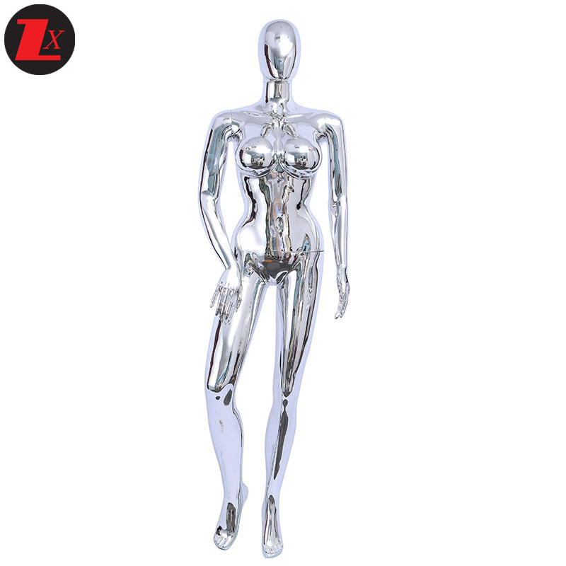 Factory Hot Sale Low MOQ  Teenage Chrome  For Sexy Famale Mannequins