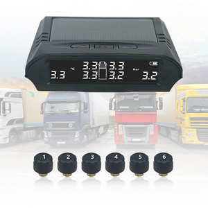 Hot Sale Sensor Tpms Universal Agricultural Tool 6 Wheels External Solar Car Tpms Tire Pressure Monitoring System for Truck Rv