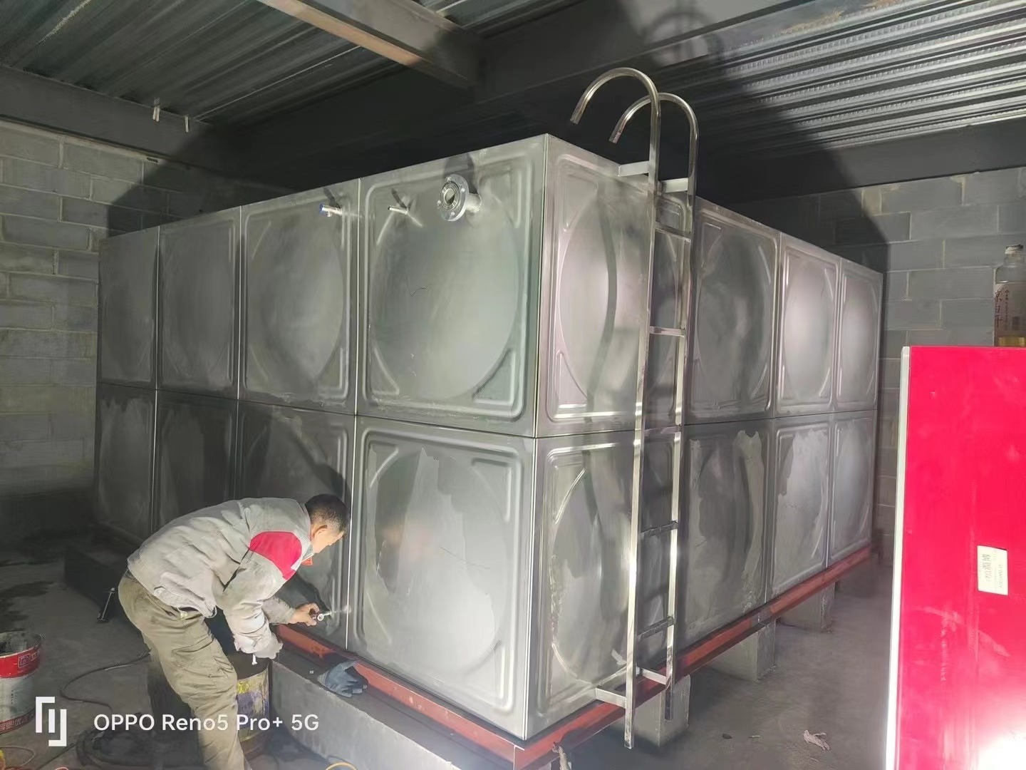 Mold Suppliers Reinforced Plastic Storage Fiberglass Smc Sectional Frp Panel Grp Water Tank