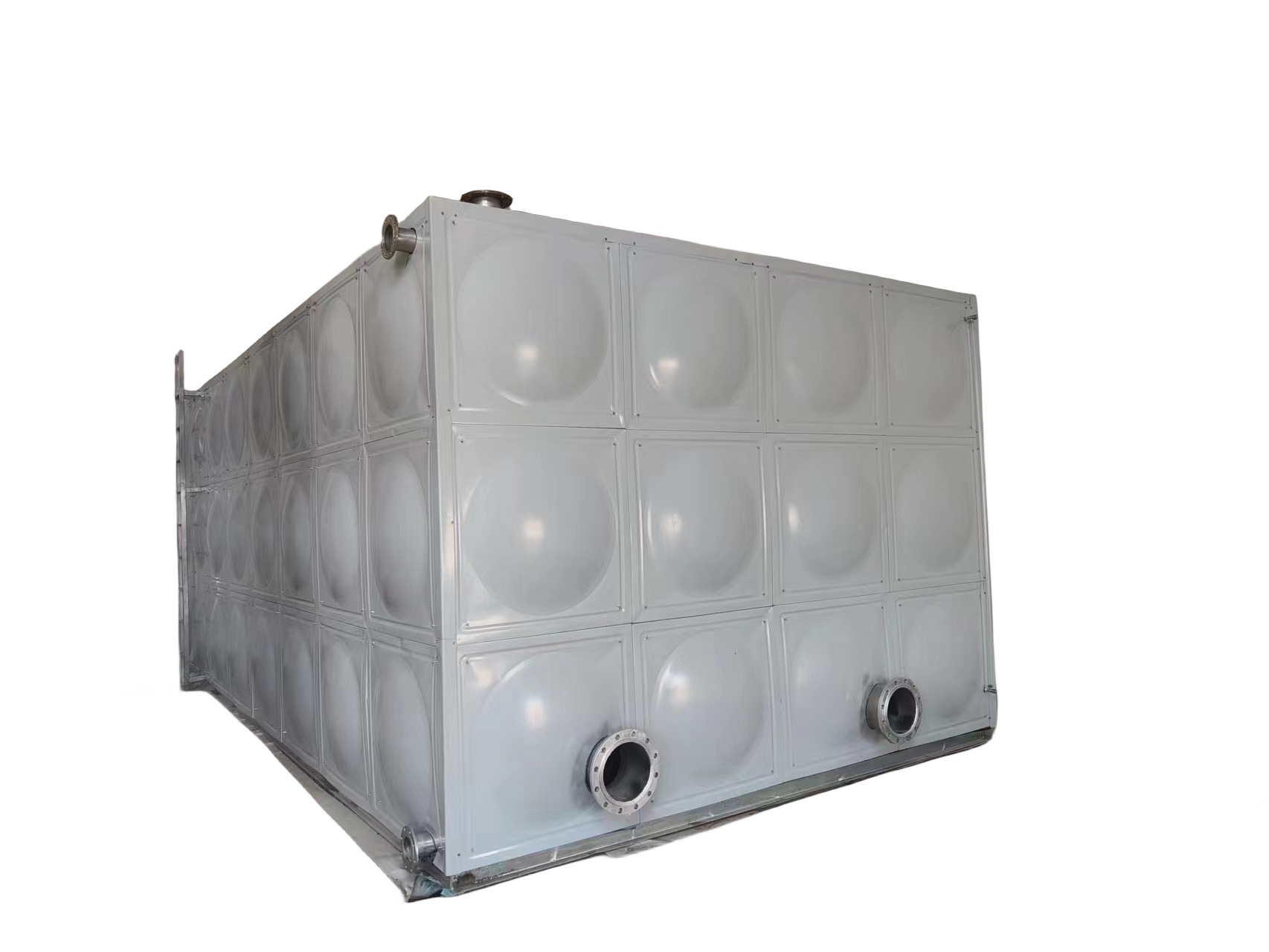 Mold Suppliers Reinforced Plastic Storage Fiberglass Smc Sectional Frp Panel Grp Water Tank