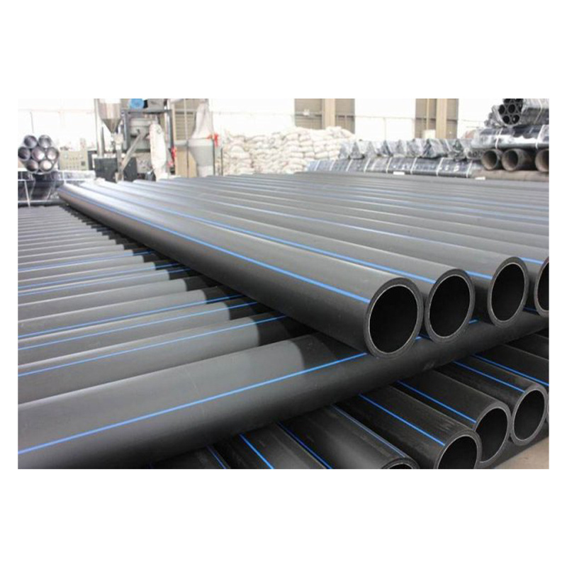 High Density Hdpe Pe100 Large Diameter Polyethylene Pipe For Water Supply