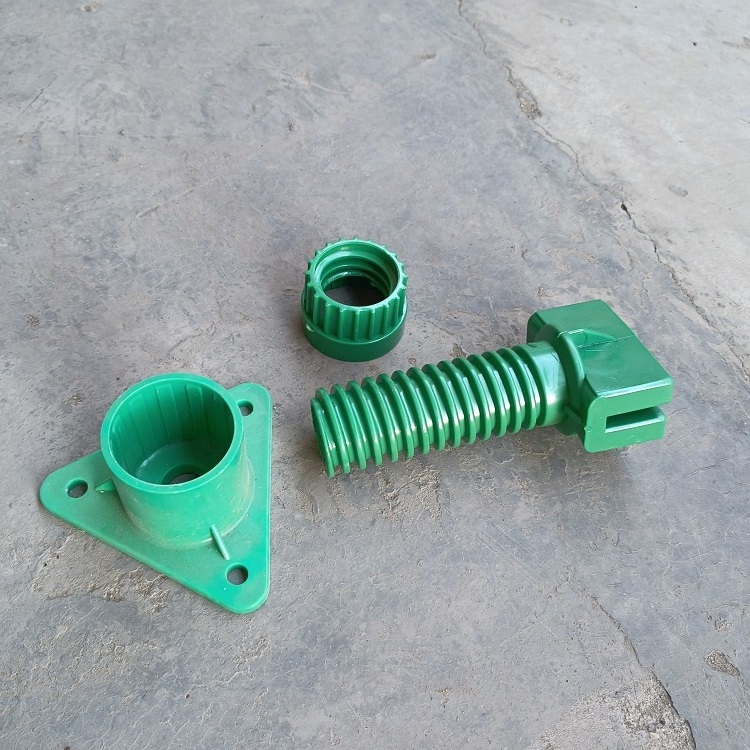 poultry slat floor support leg  plastic support leg for broiler chicken farm adjustable ABS supporting leg