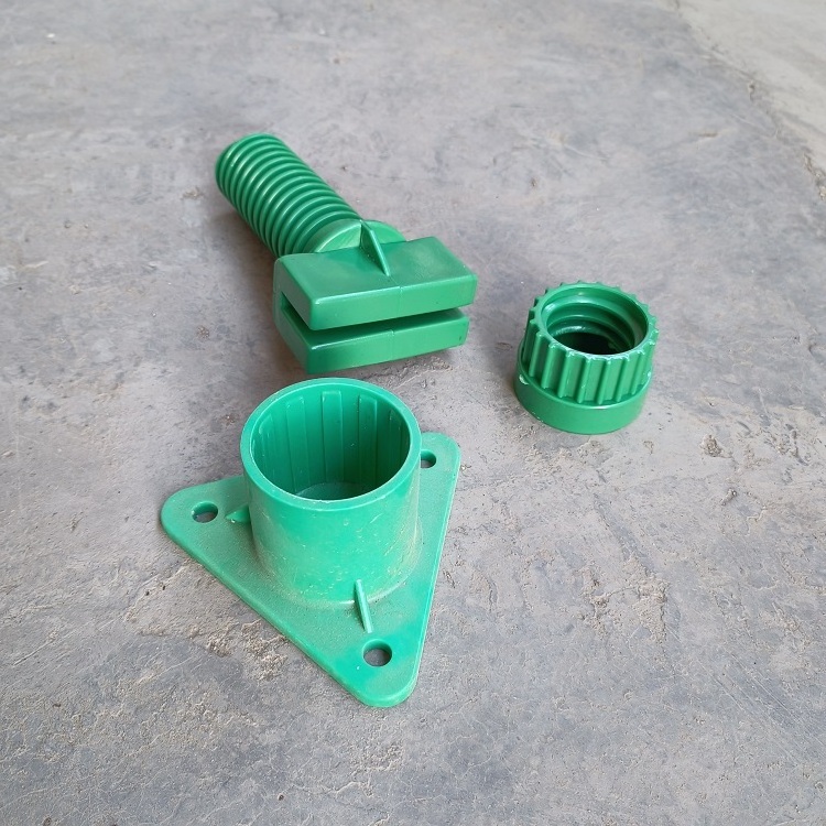 poultry slat floor support leg  plastic support leg for broiler chicken farm adjustable ABS supporting leg