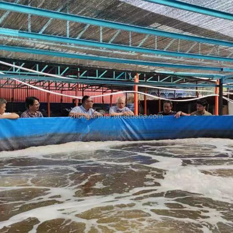 Hot Sale High-Density Above Ground Farming Tarpaulin Aquaculture Fish Ponds