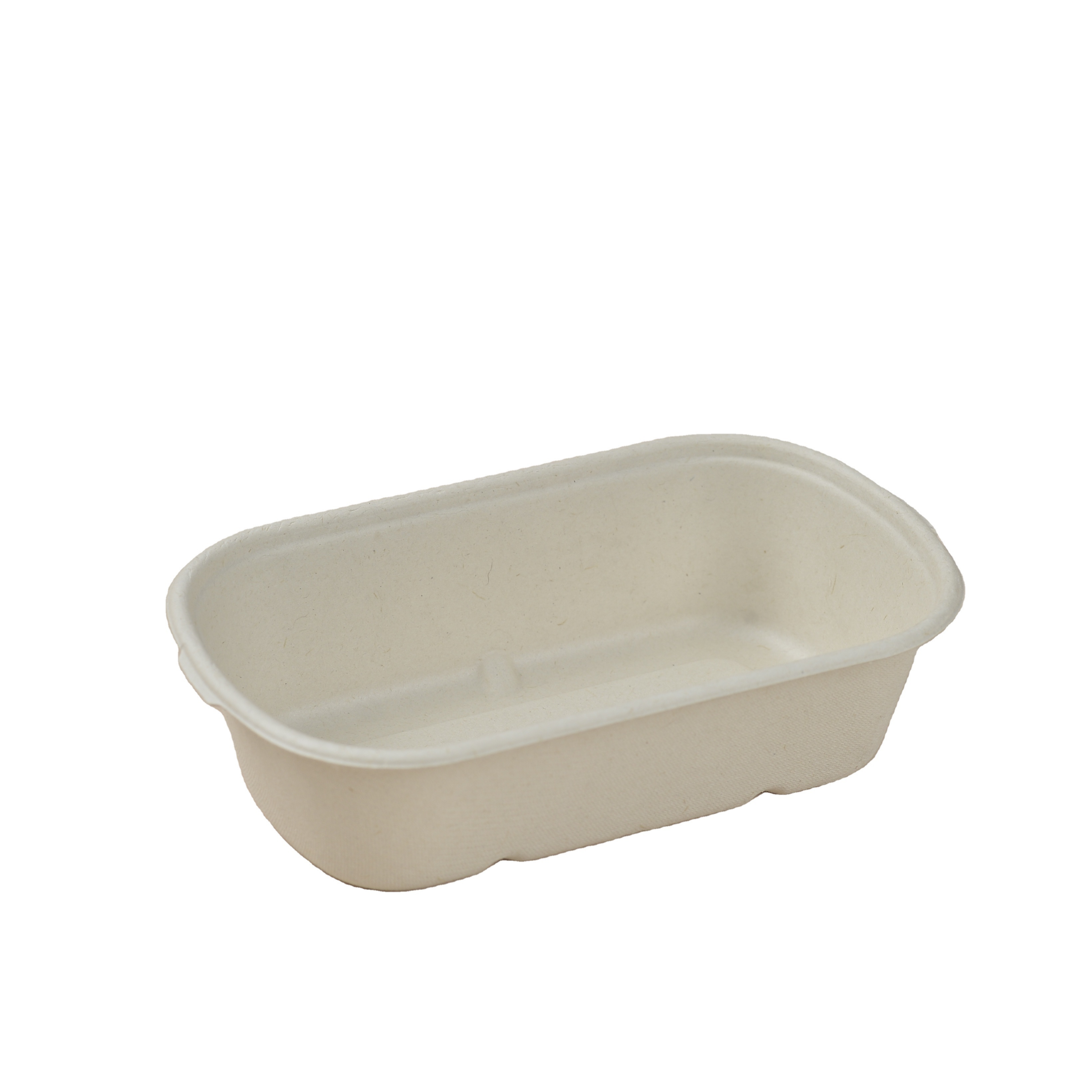 500ml Sugarcane Disposable Degradable Bagasse Takeaway Fast Food Container Salad Box